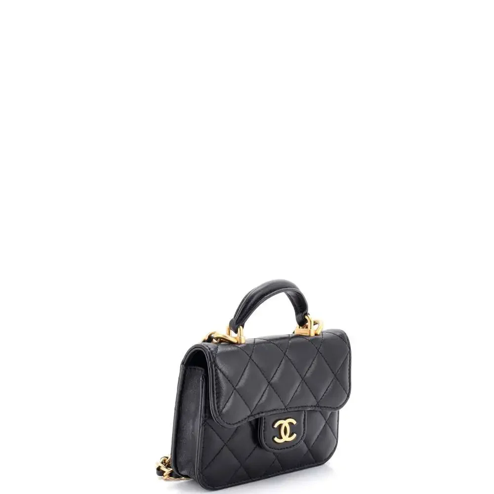 Chanel Top Handle Flap Coin Purse With #258818C29B